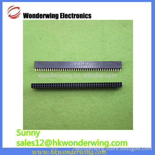 Double row curved needle bridge female 2.54 MM pin pitch 2 * 40P plating (H2B3) Bluetooth wireless module